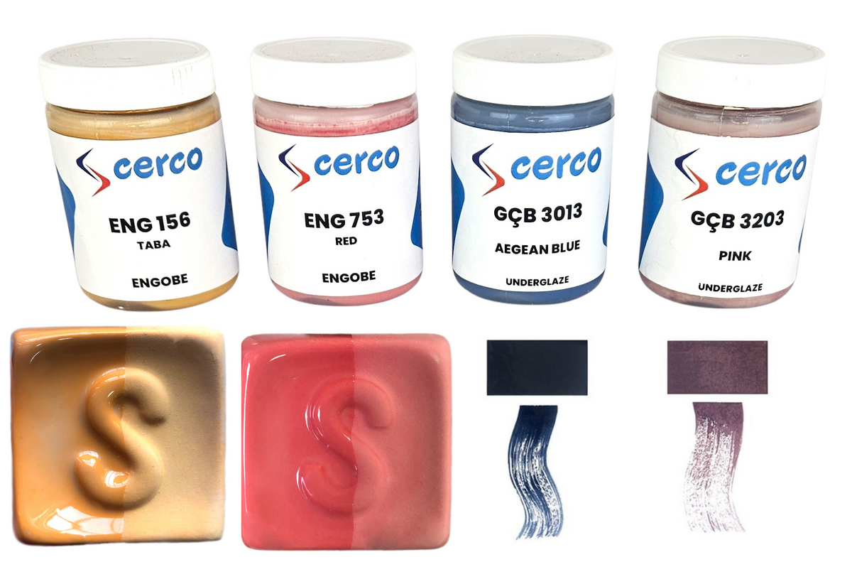 Kennenlernpaket Engobe & Unterglasur 1