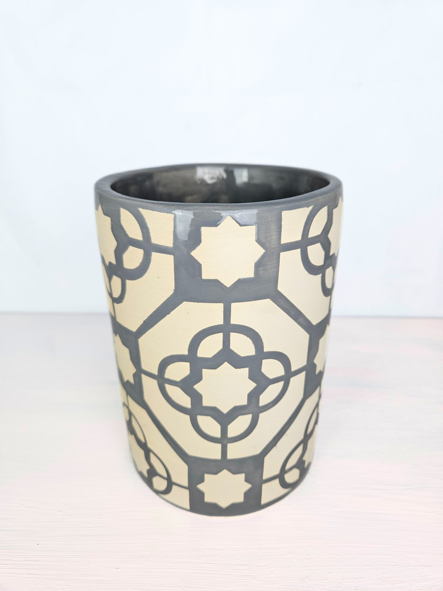 Weinkühler tile look