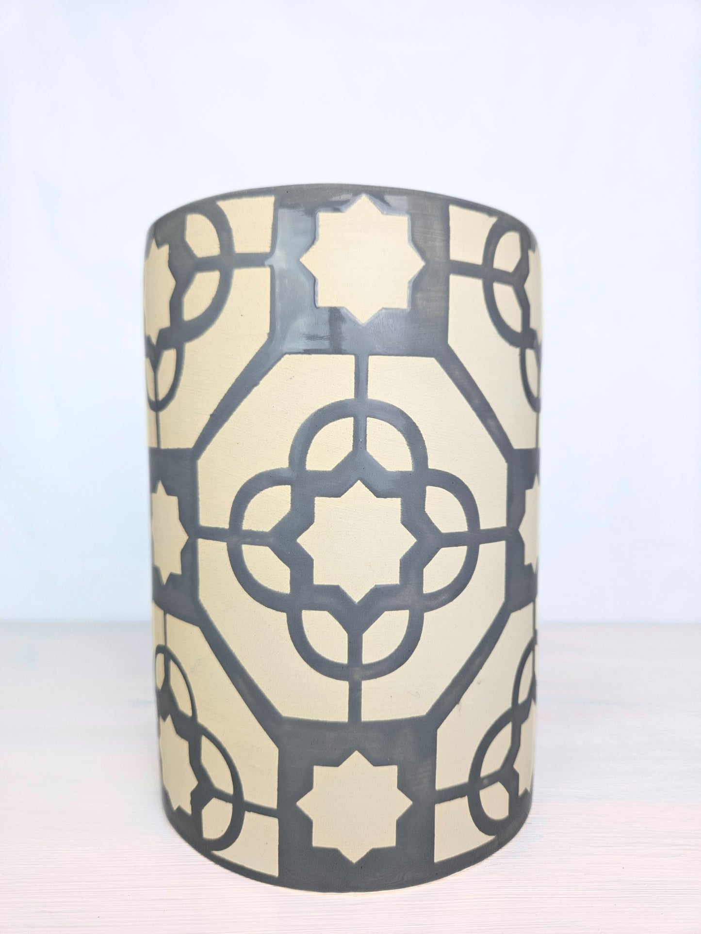 Weinkühler tile look