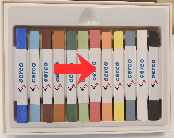Unterglasur Stift Rot Einzelstift